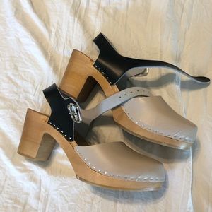 European MaryJane clogs